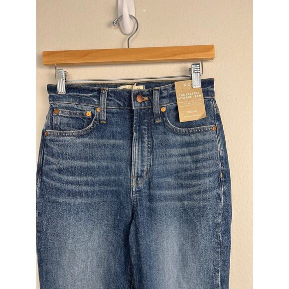 Madewell Women's Perfect Vintage Jean Decatur wash size 25 - Picture 7 of 14